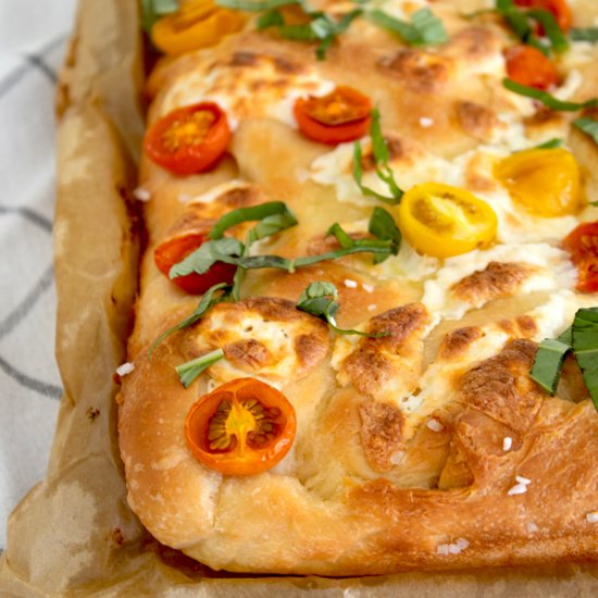 Caprese Focaccia Bread