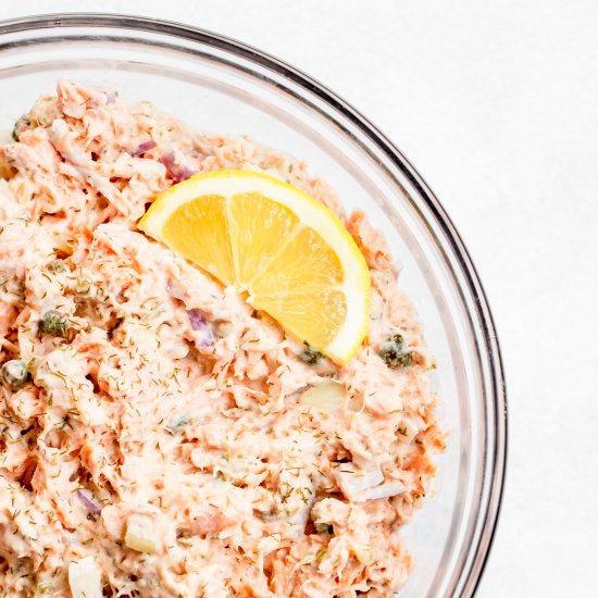 The Best Salmon Salad