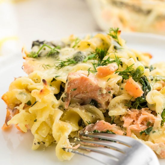 Easy Salmon Casserole