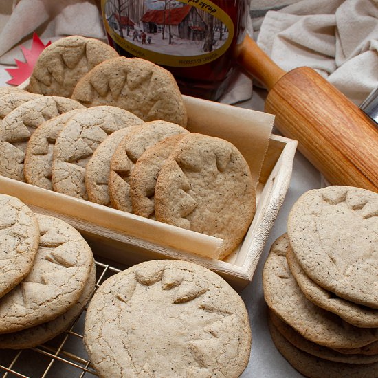 GF Vegan Maple Cookies