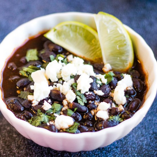 Instant Pot Mexican Black Beans