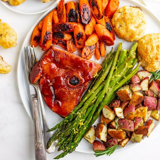 Sheet Pan Easter Dinner