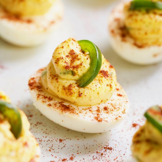 Pimento Cheese Deviled Eggs