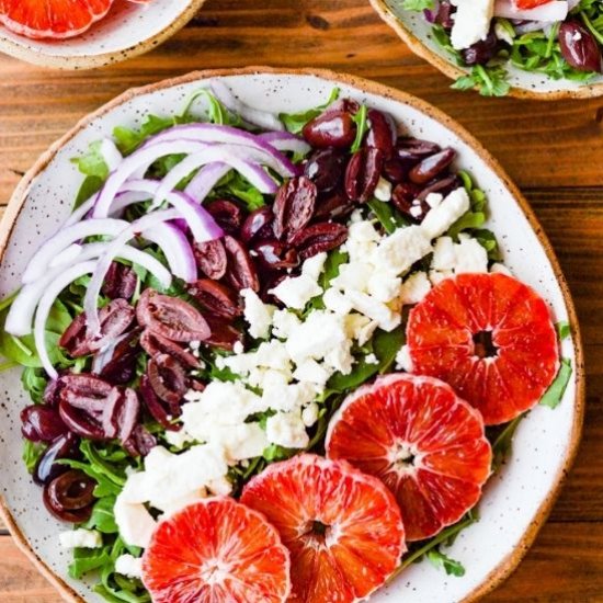 Blood Orange Arugula Salad Recipe