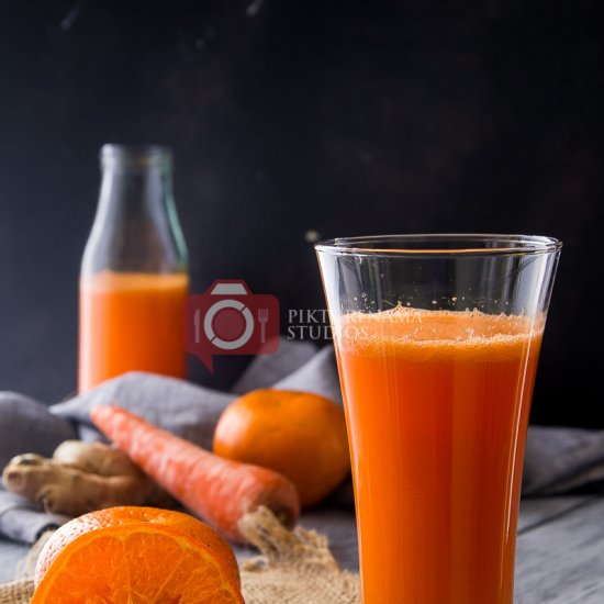 Orange Carrot Ginger Smoothie