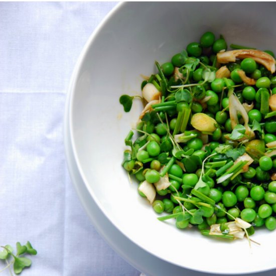 Crisp Herbed Pea Salad