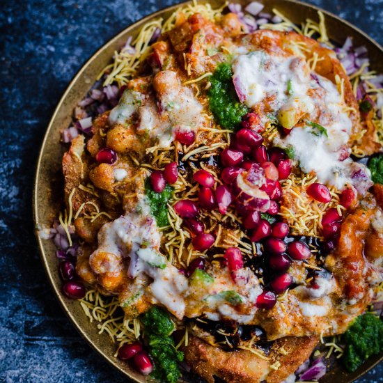 Aloo Tikki Chaat