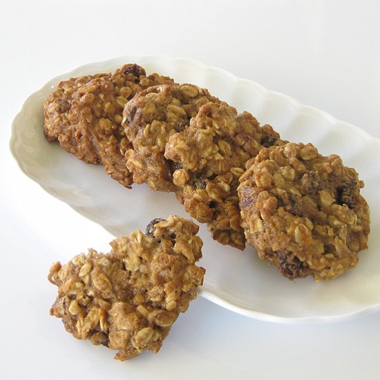 Persimmon Oat Cookies