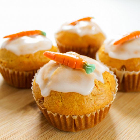 Healthy and Easy Carrot Muffins