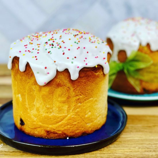 Paska Easter Bread (Kulich)