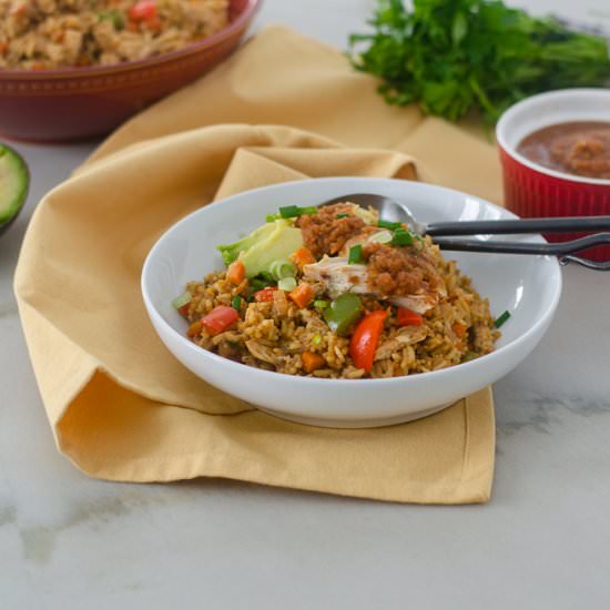 Ecuadorian Chicken Fried Rice