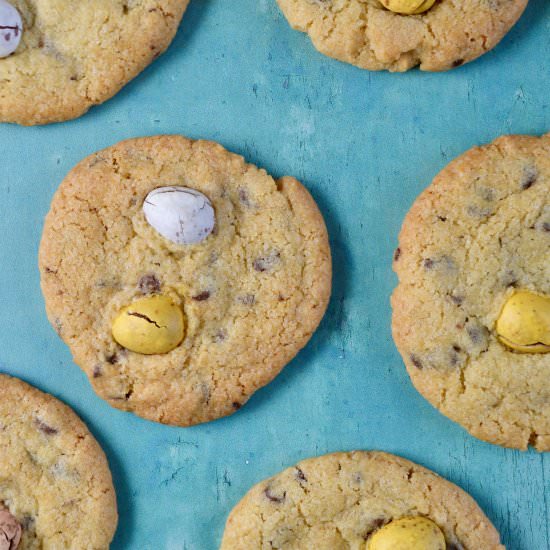 Mini Egg Easter Cookies