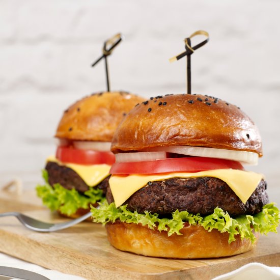 Crazy Good Air Fryer Burgers