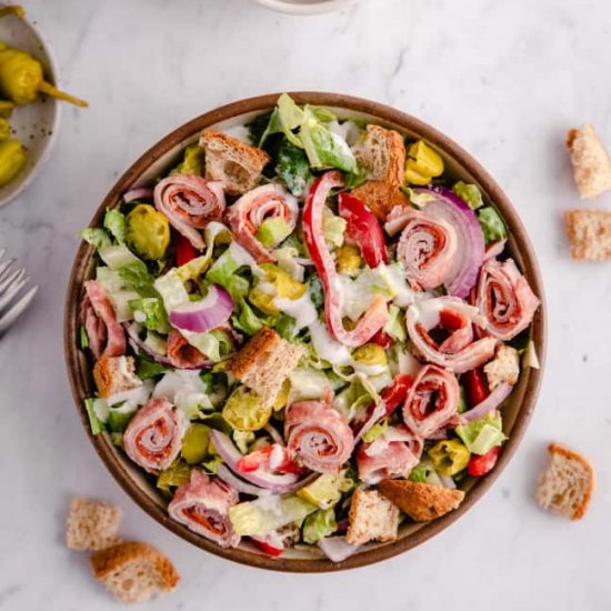 Creamy Italian Chopped Salad