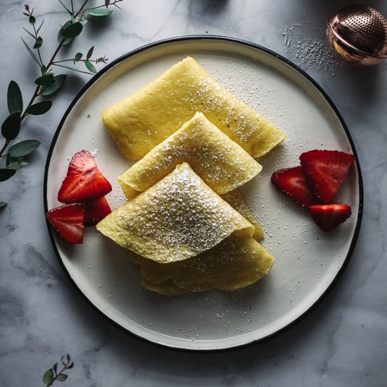 Easy Dairy-Free Keto Crepes