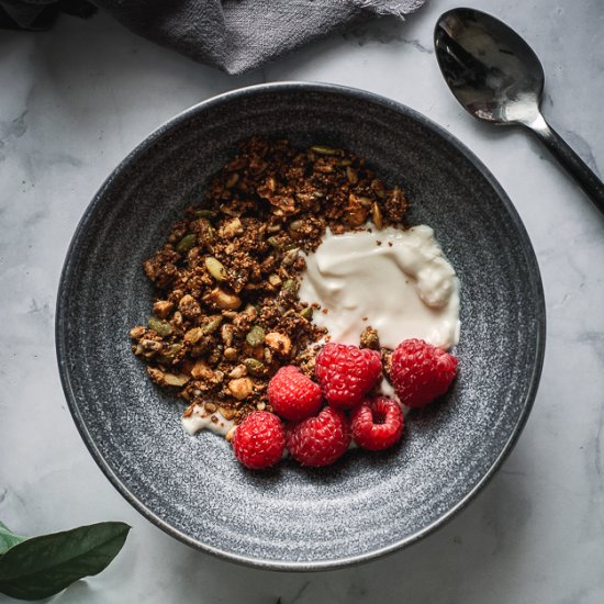 Peanut Butter Grain Free Granola