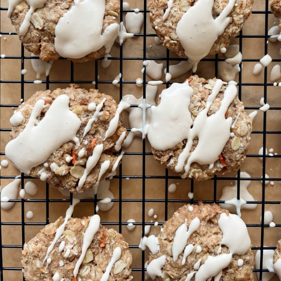 Gluten Free Carrot Cake Cookies