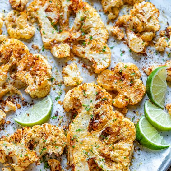 Roasted Cauliflower Steaks Recipe (