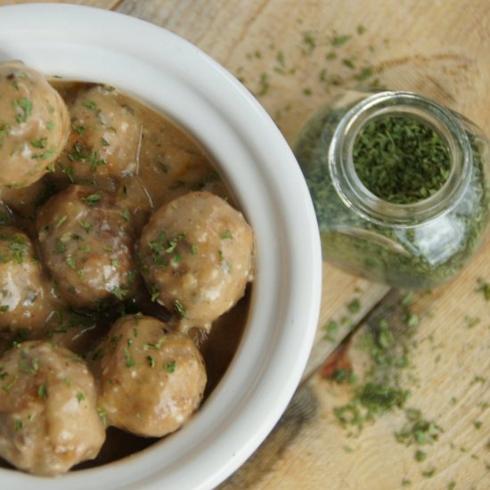 Crockpot Swedish Meatballs