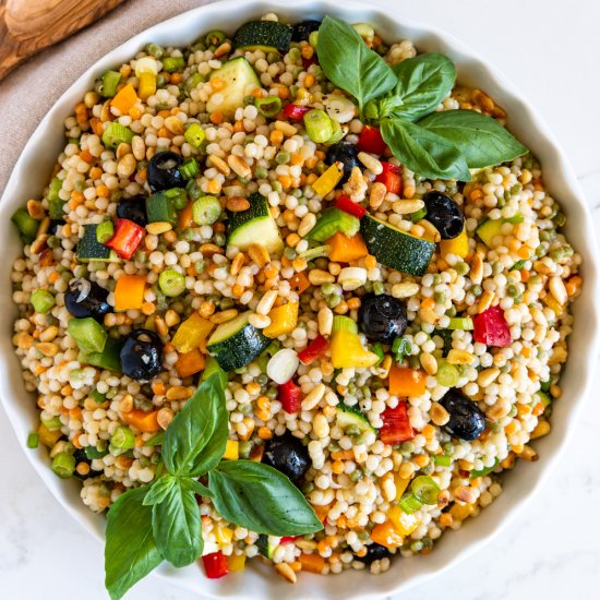 Israeli Couscous Salad – Ptitim