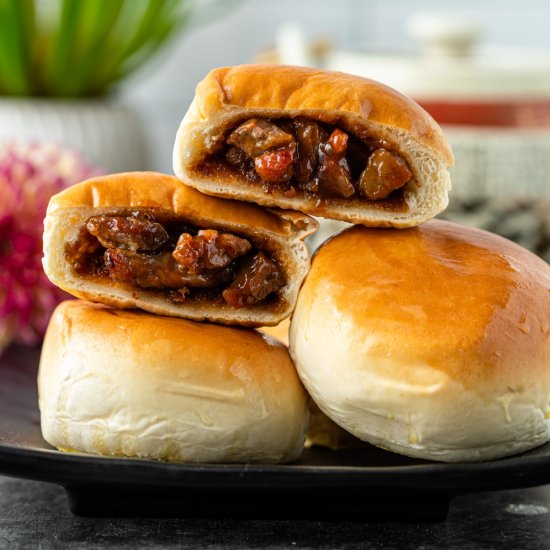 Chinese Baked BBQ Pork Buns