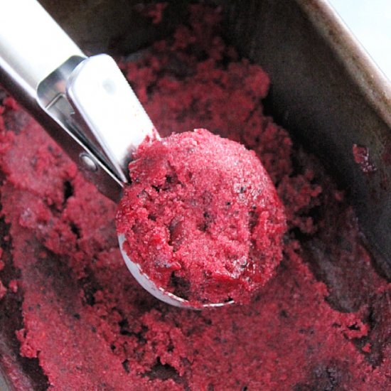 Mixed Berry Sorbet