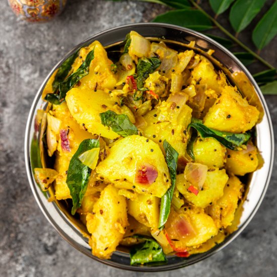 South Indian Potatoes – Aloo Masala