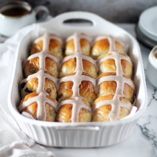 Brioche Hot Cross Buns