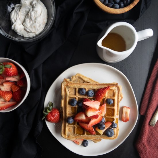 Gluten Free Buttermilk Waffles