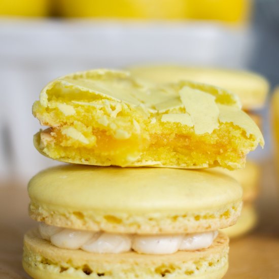 Luscious Lemon Macarons