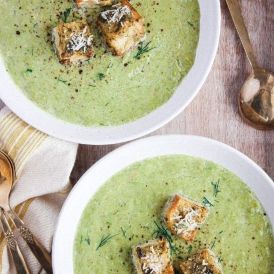 Asparagus Leek Soup