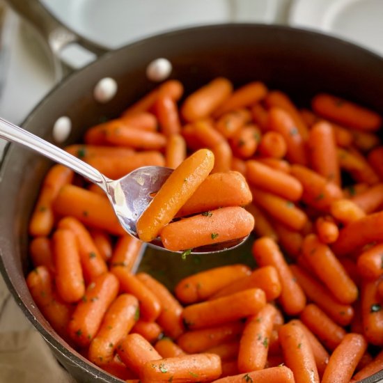 Brandy Glazed Carrots