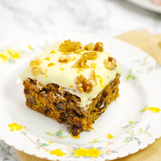 Vegan carrot cake