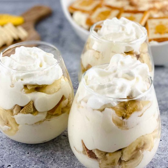 No Bake Banana Pudding