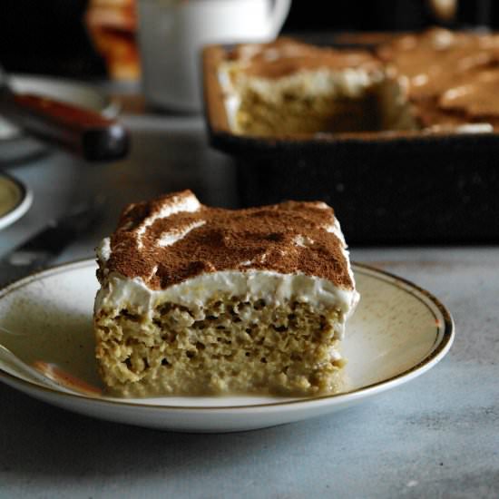 tiramisu tres leches cake