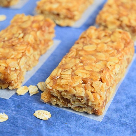 Peanut Butter Granola Bars