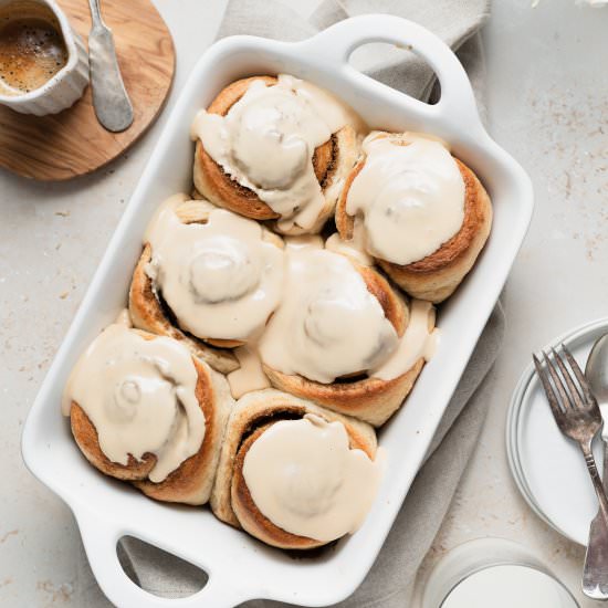 Dairy Free Cinnamon Rolls