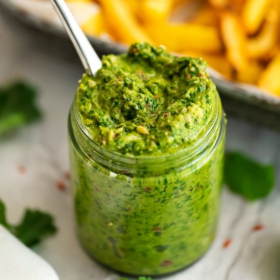 Cilantro Chimichurri Sauce