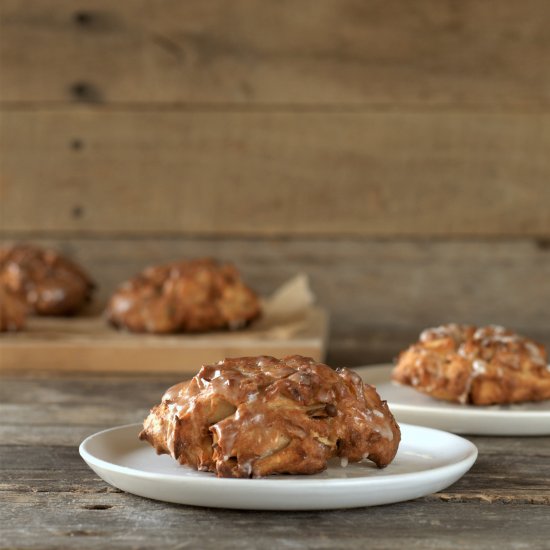 air fryer apple fritters