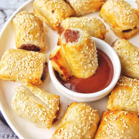 Air Fryer Sausage Rolls