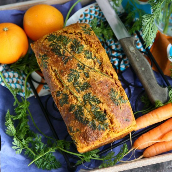 Fruity Carrot Soup Spelt Bread