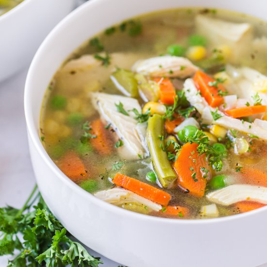 Spring Chicken Soup