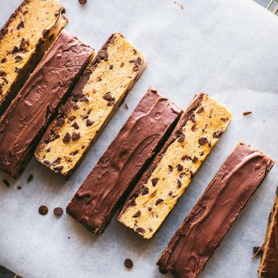 No-Bake Vegan Cookie Dough Bars