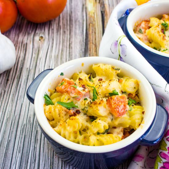 Baked Pasta with Ricotta & Tomatoes