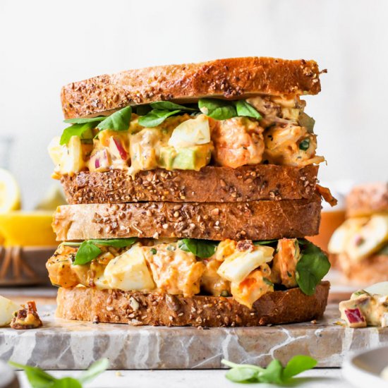 Creole Shrimp Egg Salad