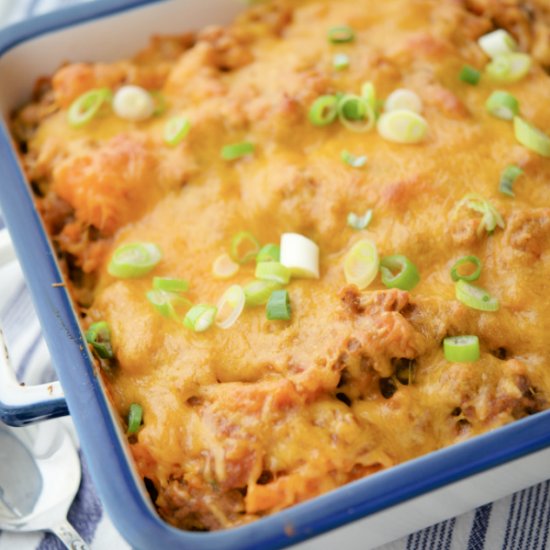 Taco Sweet Potato Casserole