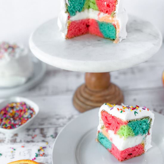 Citrus Sherbet Mini Cakes