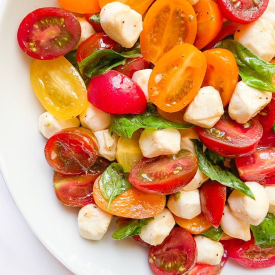 Cherry Tomato Caprese Salad