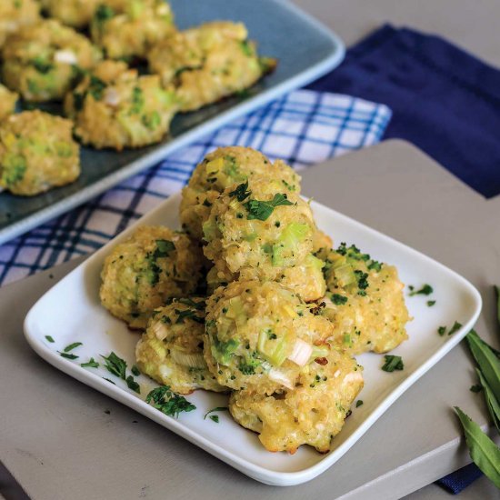 Easy Healthy Broccoli Quinoa Bites