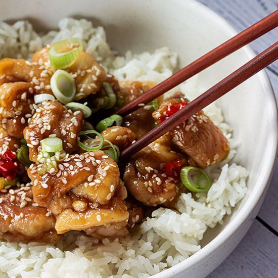 Speedy Sesame Chicken